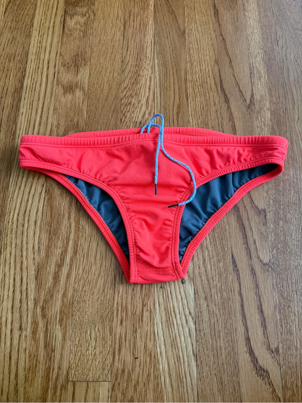 Jolyn bright orange Andy bikini bottoms XL